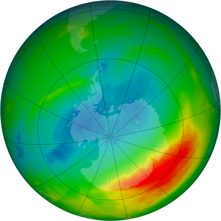 Ozone Map 1979-10-05